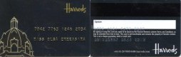 Freebie: harrods, free card