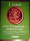 Freebie: Onecentnow, Free pin, bumper sticker, window card or door stic