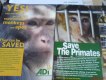 Freebie: savetheprimates, Free  Campaign materials