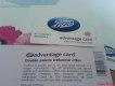 Freebie: Boots, Free card