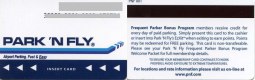Freebie: Park n fly, free card