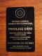 Freebie: Rockgarden, C G Restaurants Privilege Card