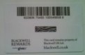 Freebie: bookshop, Blackwell Rewards Card