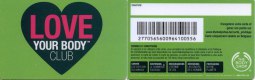 Freebie: crmemeaws, Thebodyshop membership card.