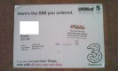 Freebie: three, 2 Free simcards