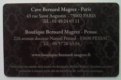 Freebie: cave-bernard-magrez, free card shop