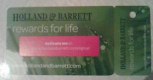 Freebie: hollandandbarrett, free card