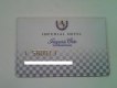 Freebie: Imperialhotel, Free plastic card
