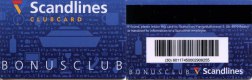 Freebie: scandlinesbonusclub, free card