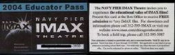 Freebie: Imax, Free card. exclusive membership for educators only