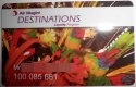 Freebie: destinations, Frequent flier card and sticker from Air Niugini