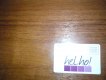 Freebie: Helho, Free card