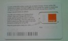 Freebie: freesim, Orange free sim