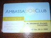 Freebie: Ambassadorclub, Free Ambassador Club card