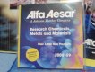 Freebie: Alfa-chemcat, Free Catalogue and Other Literature