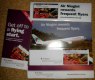 Freebie: destinations, Frequent flier card and sticker from Air Niugini